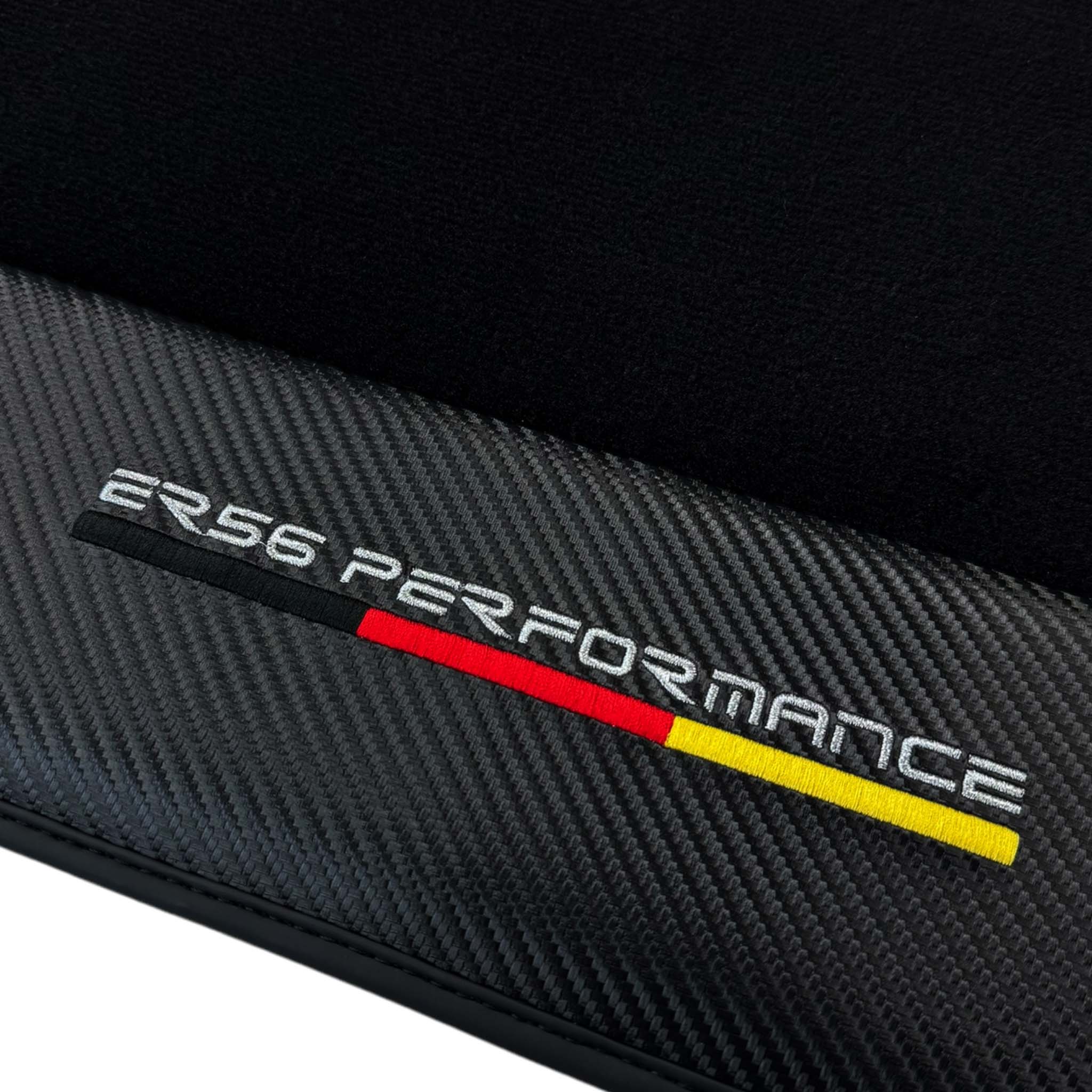 Black Floor Mats For BMW iX1 - U11 SUV | ER56 Performance | Carbon Edition