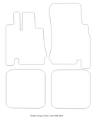 Floor Mats For Bentley Arnage Green Label (1998-2009) - AutoWin