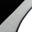 Black Floor Mats for BMW 5 Series G30 with Gray Leather