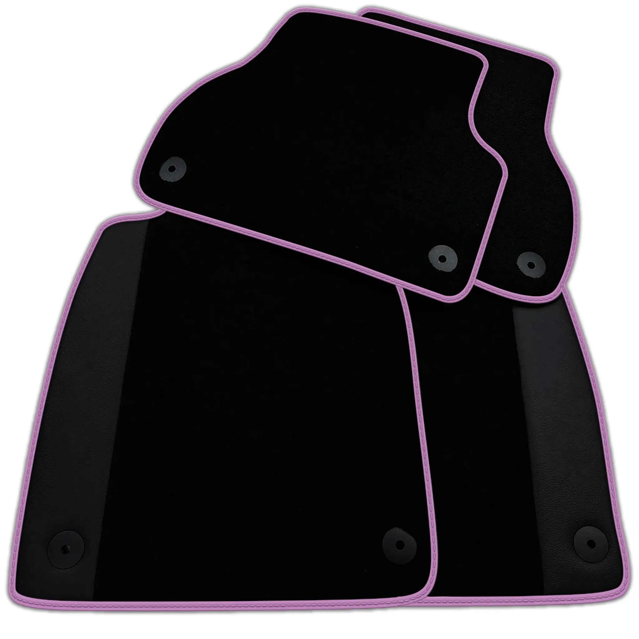 Customizable Black Floor Mats for Audi A2 2000-2005 8Z