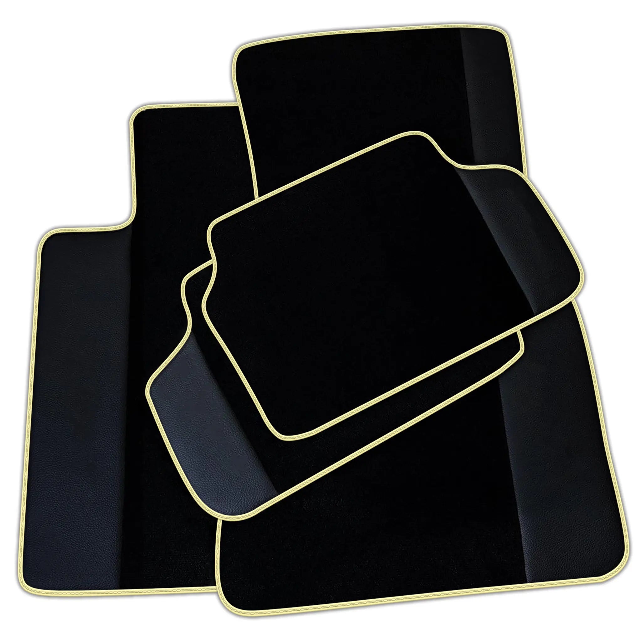 Customizable Black Mats Mats For BMW 3 Series F36 Gran Coupe With Leather