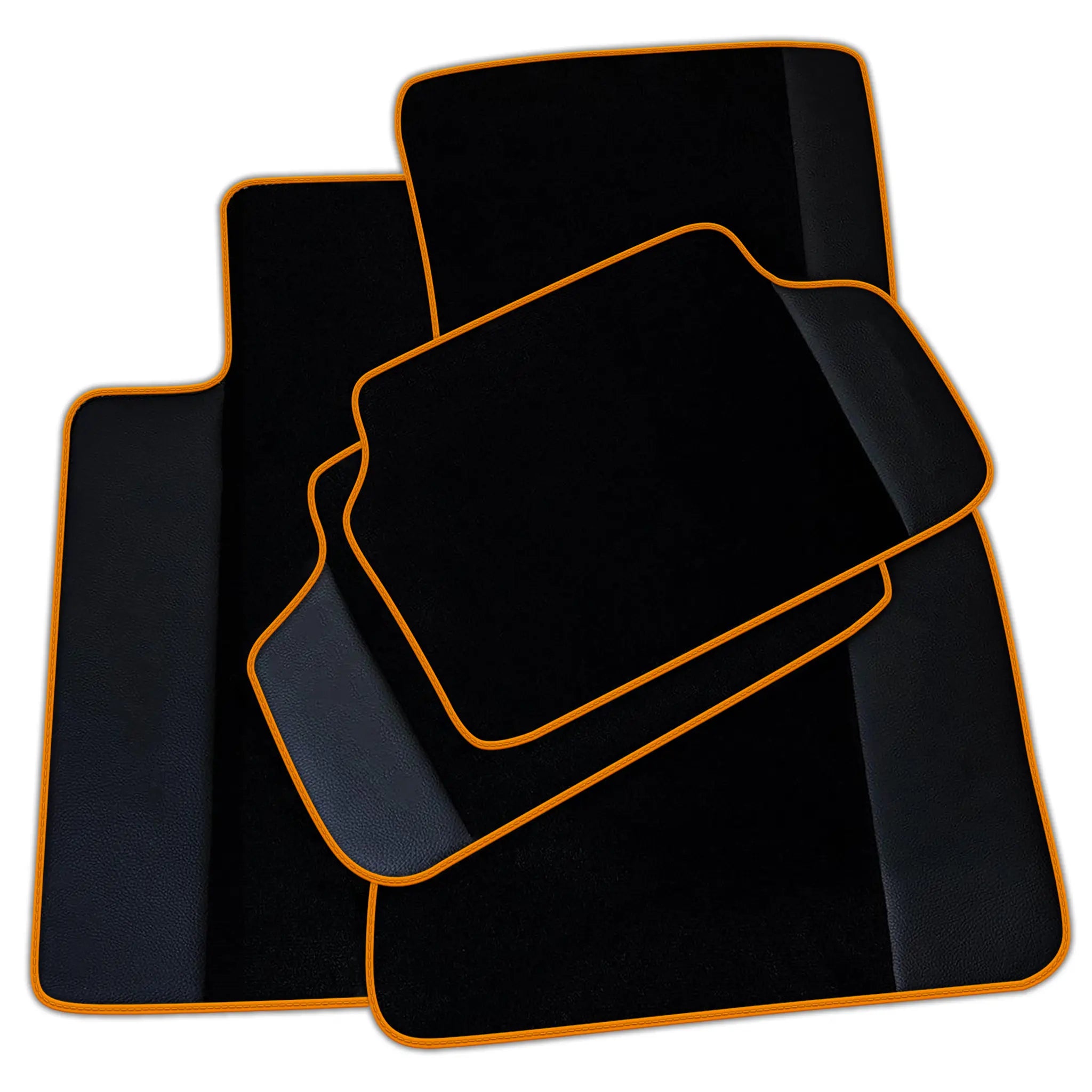 Customizable Black Mats Mats For BMW X6 Series G06 With Leather