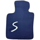 Dark Blue Floor Mats for Mini Cabrio R52 Convertible (2004-2009)