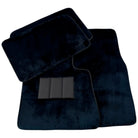 Dark Blue Sheepskin Floor Mats for Rolls-Royce Cullinan (2018-2025)