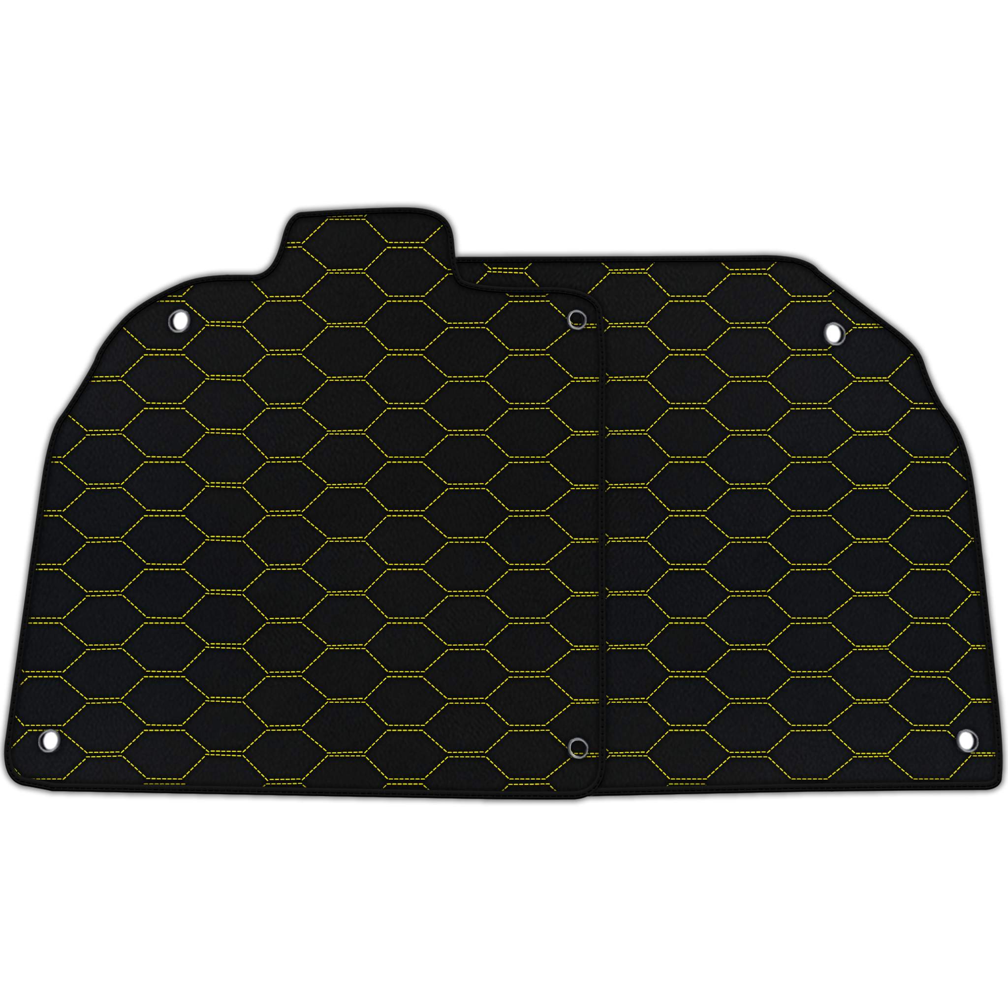 Customizable Leather Floor Mats with Divario Pattern for Lamborghini Aventador SV (2012-2022)