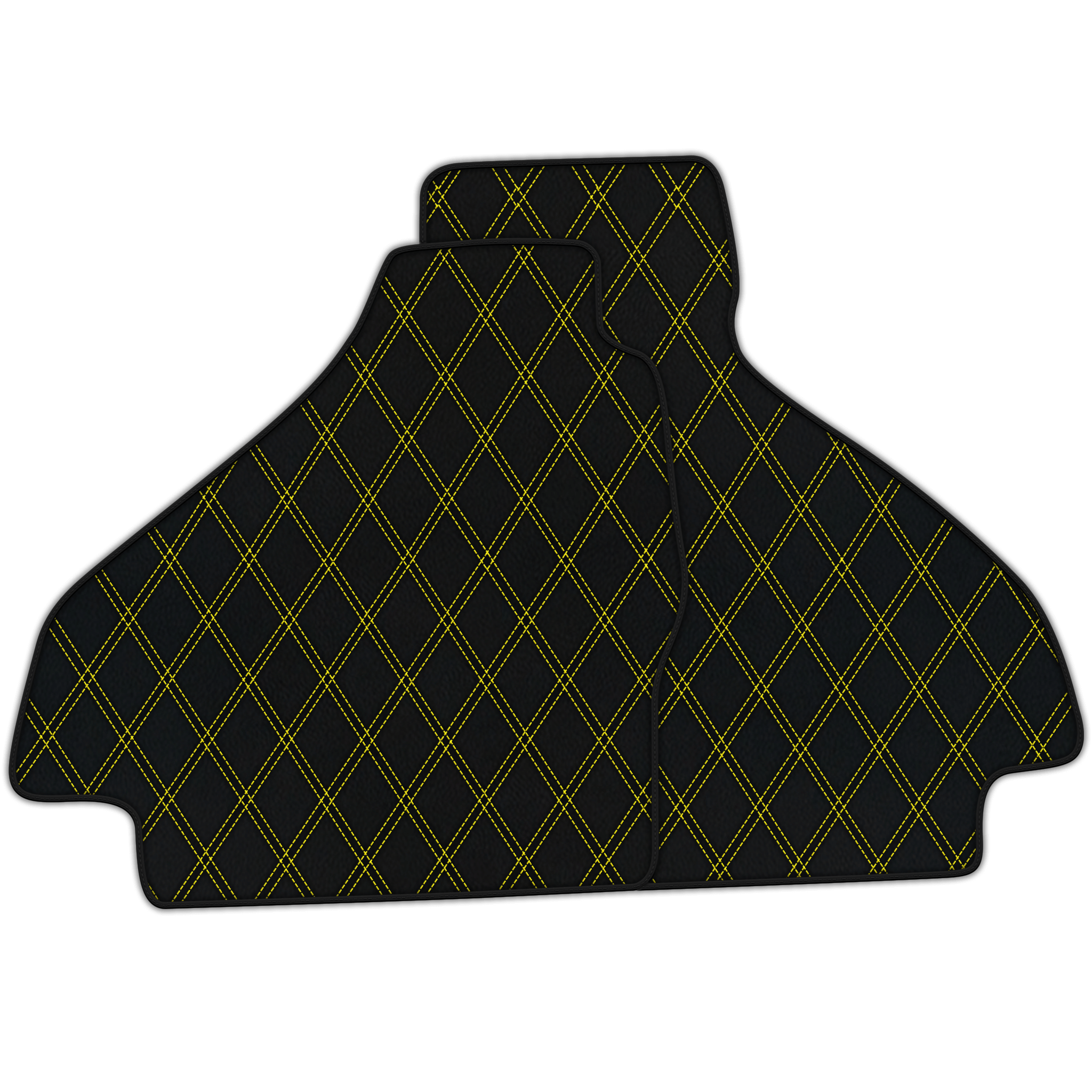 Customizable Double Diamond Pattern Floor Mats for Ferrari 512 TR (1992-1994)