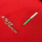 Floor Mats For Ferrari 458 Spider 2012-2015 Red Autowin Brand Italian Edition - AutoWin