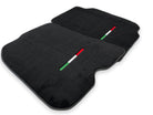 Floor Mats For Ferrari 812 GTS (2018-2023) Black Tailored Carpets With Italian Emblem - AutoWin