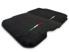 Floor Mats For Ferrari 812 GTS (2018-2023) Black Tailored Carpets With Italian Emblem - AutoWin