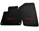 Floor Mats For Honda S2000 1999–2004 Black Tailored With Red S2000 Logo - AutoWin