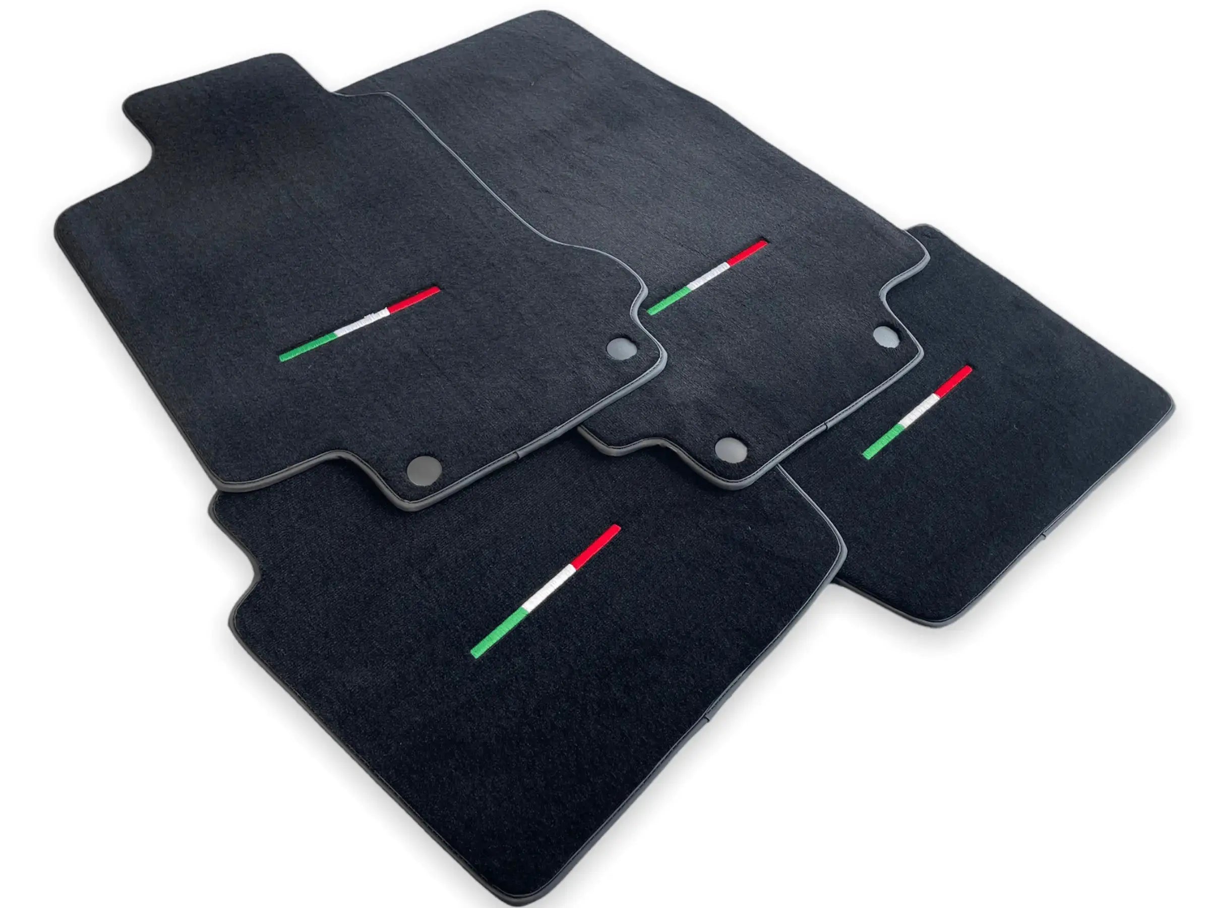 Floor Mats For Maserati GranTurismo Black IT Edition - AutoWin