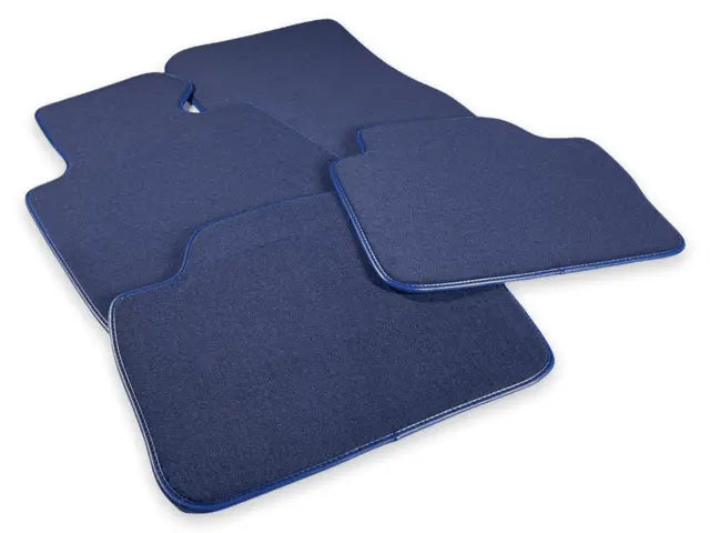 Floor Mats For Rolls Royce Cullinan Rr31 2018-2023 Dark Blue - AutoWin