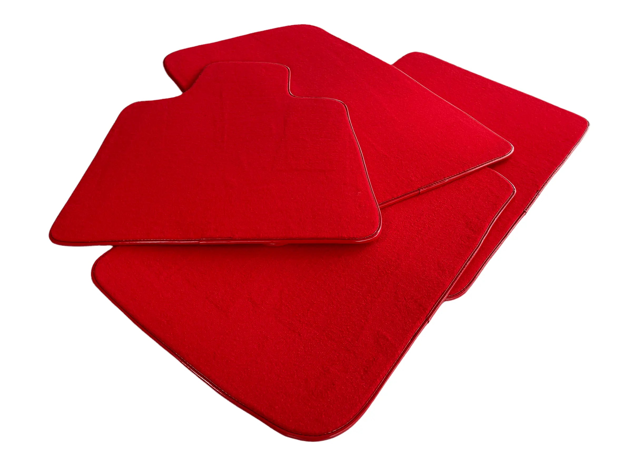 Floor Mats For Rolls Royce Shadow 1965-1977 Red - AutoWin