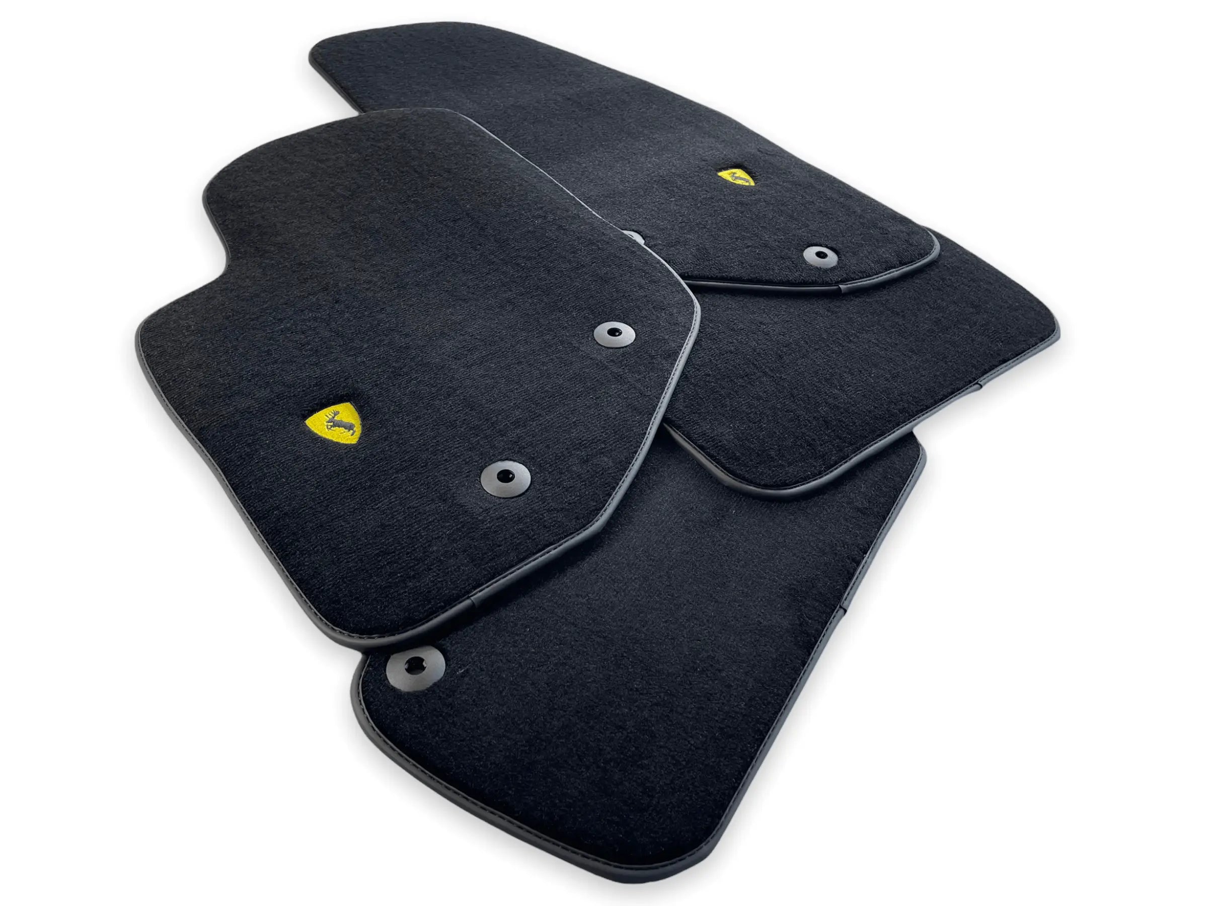 Black Floor Mats for Volvo 164 (1968-1975) - AutoWin