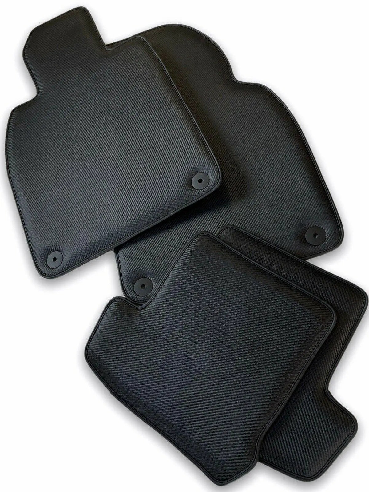 Floor Mats for Porsche 911 991 (2012-2019) Carbon Fiber Carpets AutoWin - AutoWin