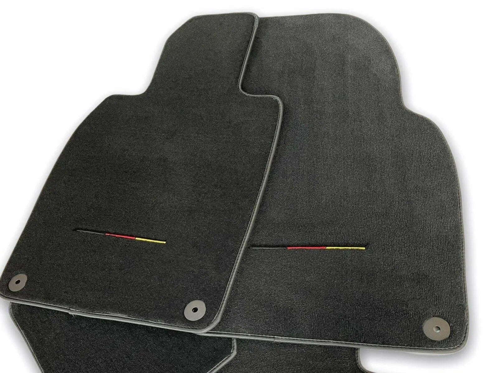 Floor Mats for Porsche Cayenne 2003-2010 Carpet Germany Flag AutoWin - AutoWin