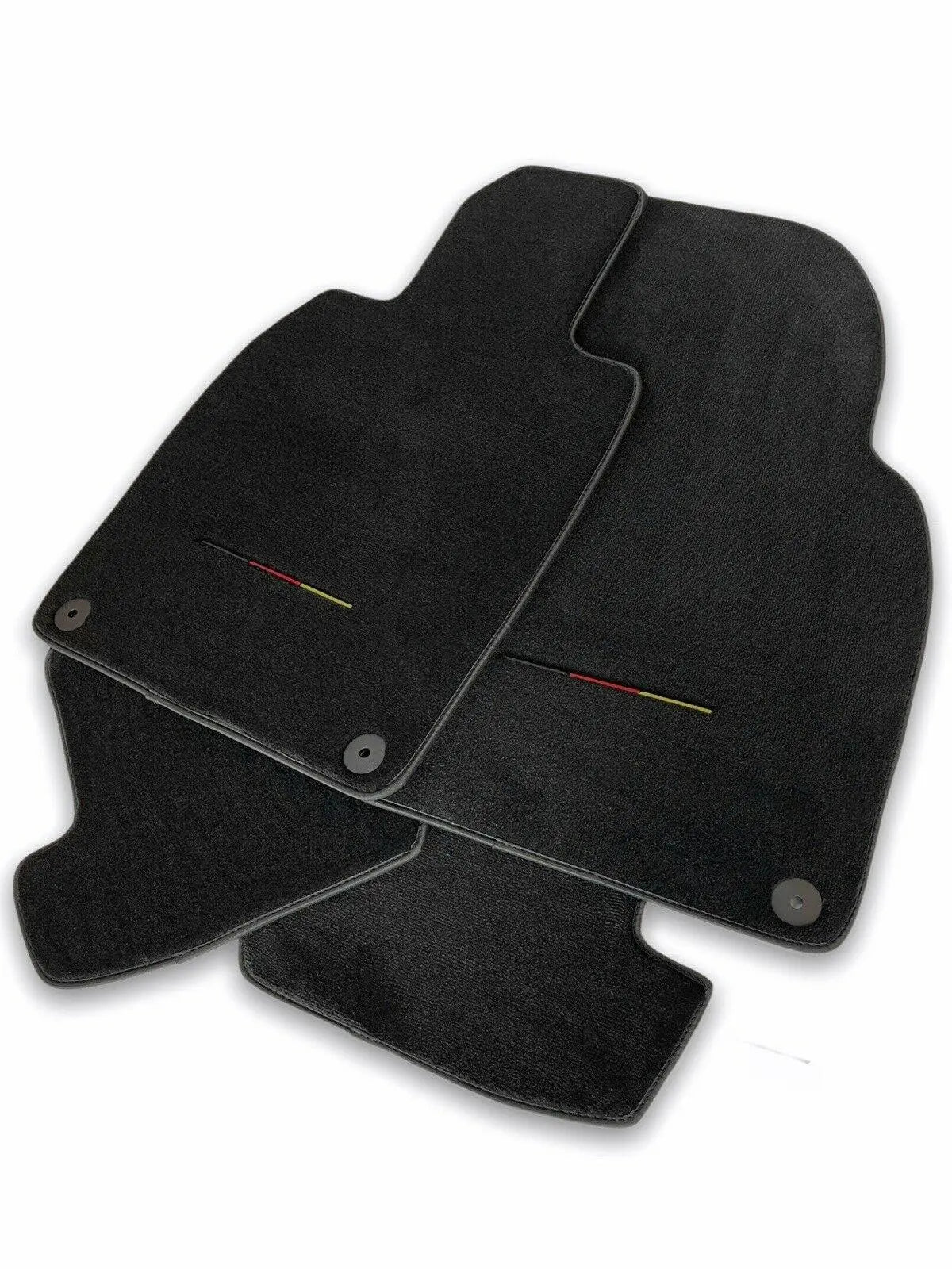 Floor Mats for Porsche Cayenne 2010-2018 Carpet Germany Flag AutoWin - AutoWin