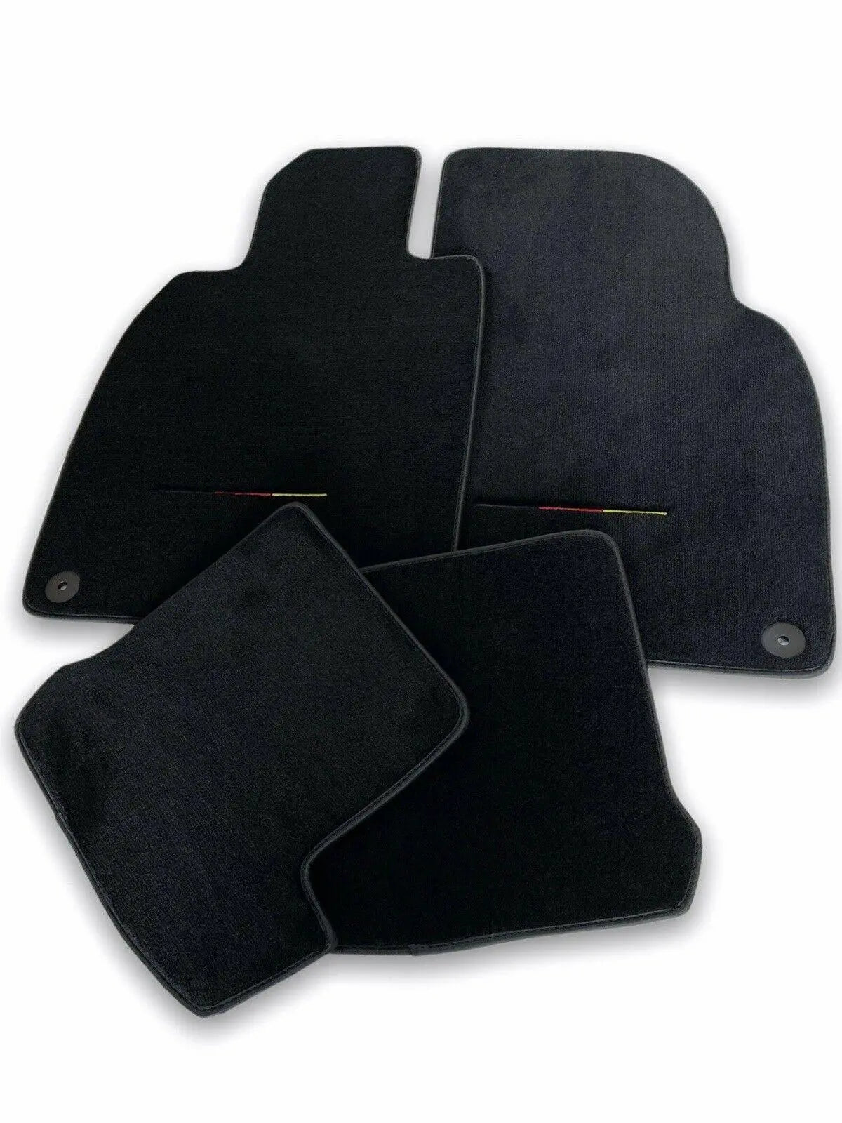 Floor Mats for Porsche Cayenne 2010-2018 Carpet Germany Flag AutoWin - AutoWin