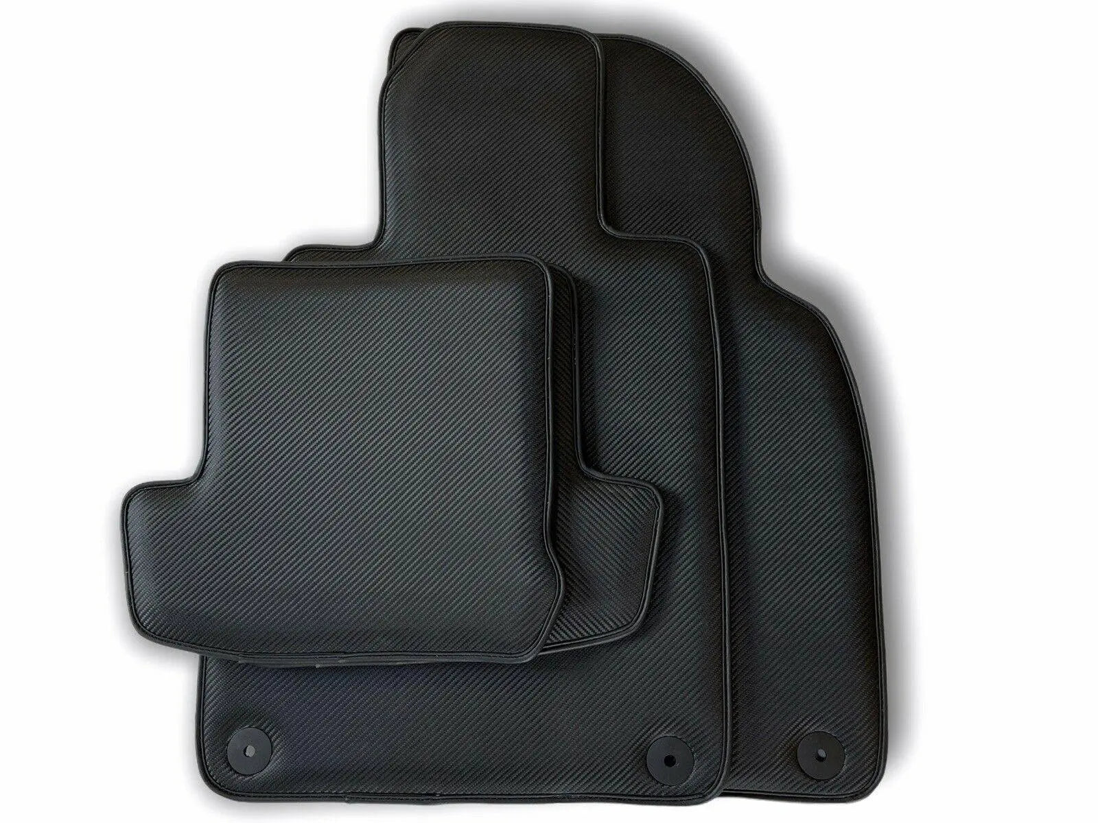 Floor Mats for Porsche Macan Carbon Fiber Carpets AutoWin - AutoWin