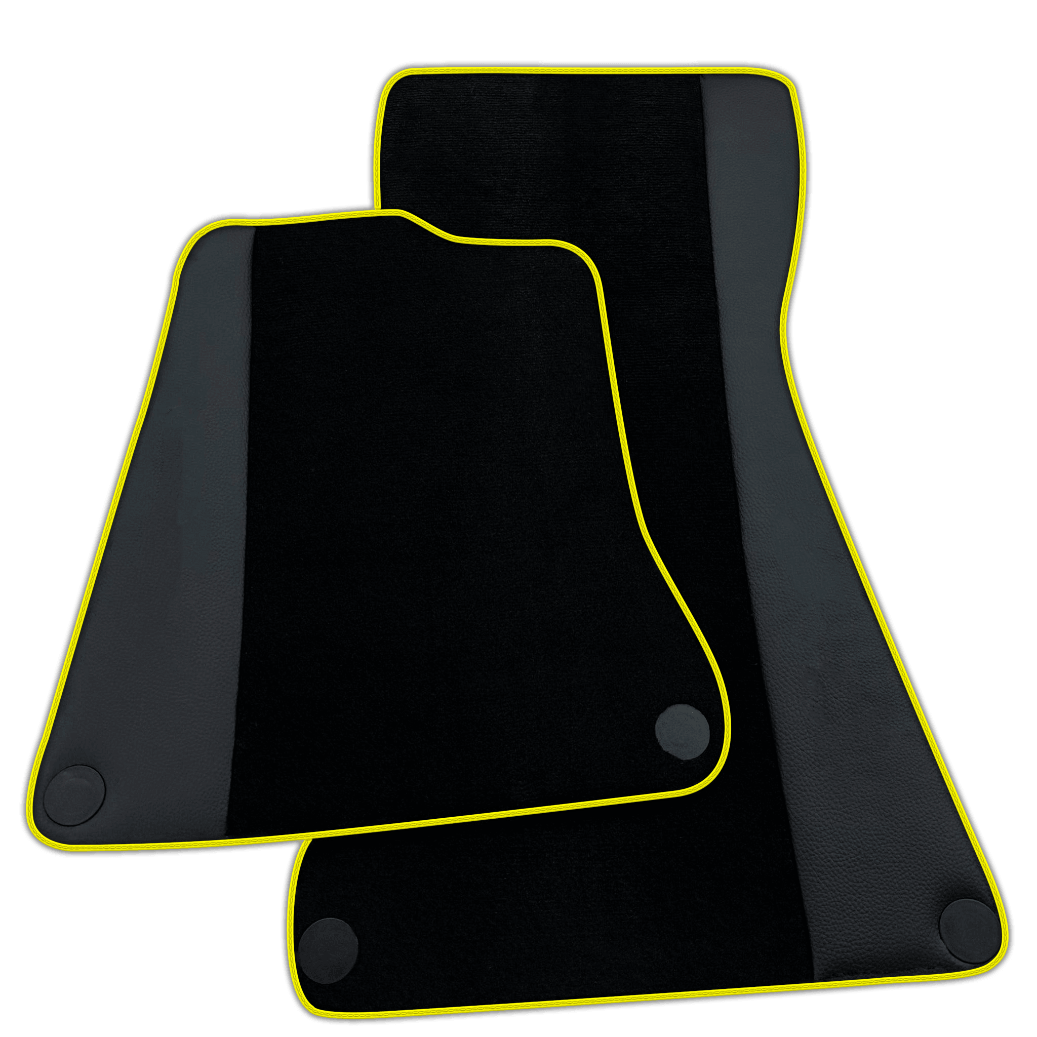 Black Leather Floor Mats for McLaren 720S (2017-2021) | AutoWin