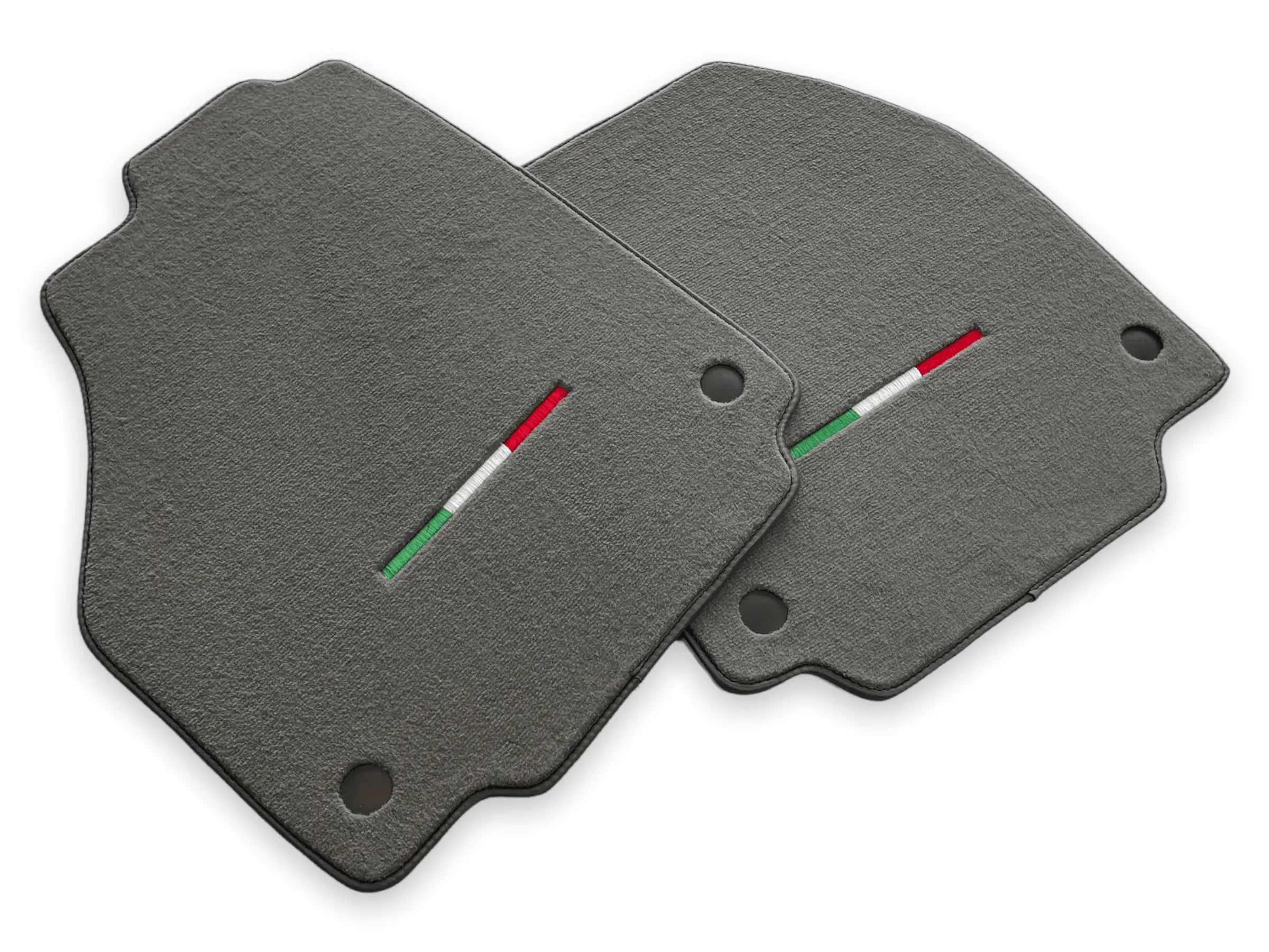 Mats For Ferrari 488 GTB 2015-2022 Gray AutoWin Brand Italian Edition - AutoWin