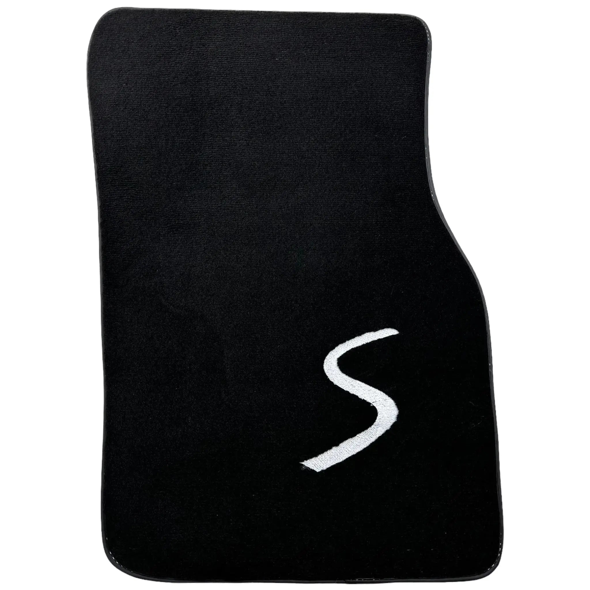 Black Floor Mats for Mini Cooper / One F55 5-Doors (2015-2023)