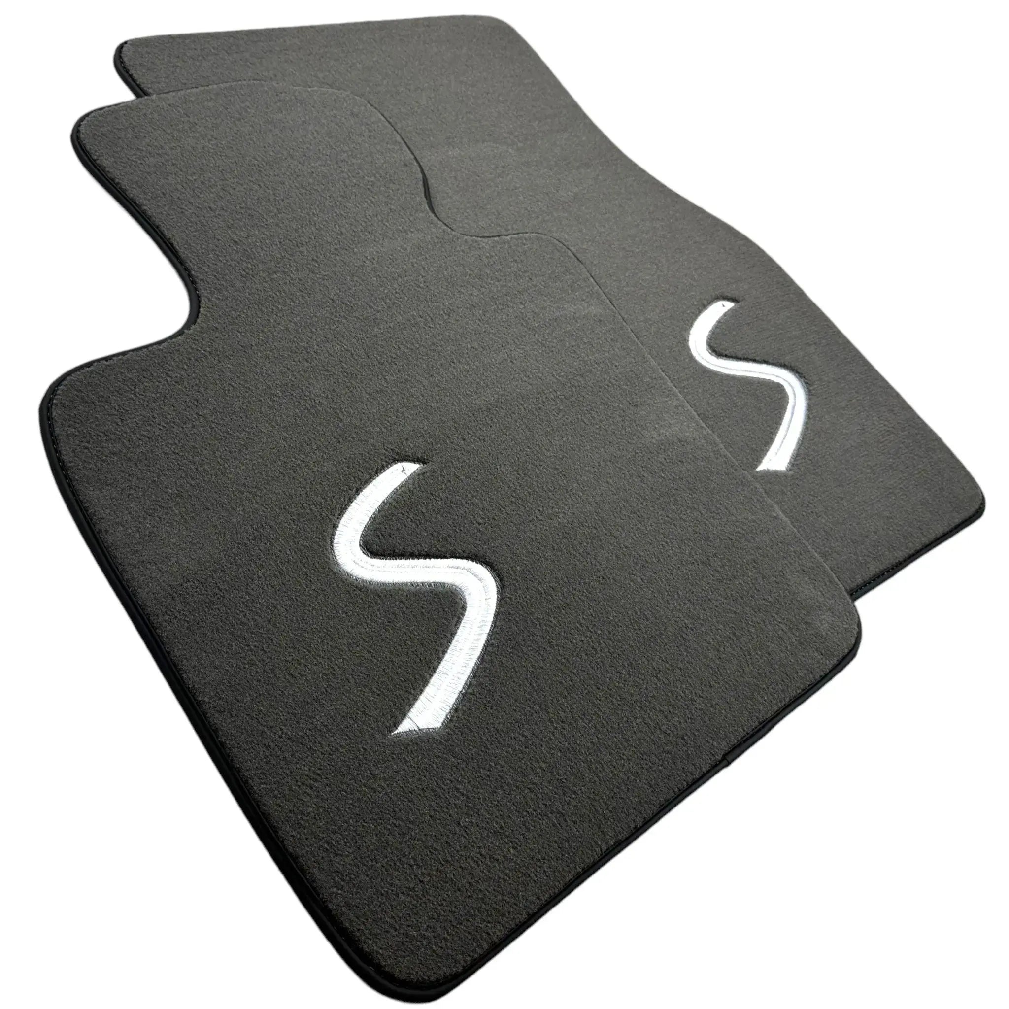 Grey Floor Mats for Mini Cooper / One F56 3-Doors (2014-2023)