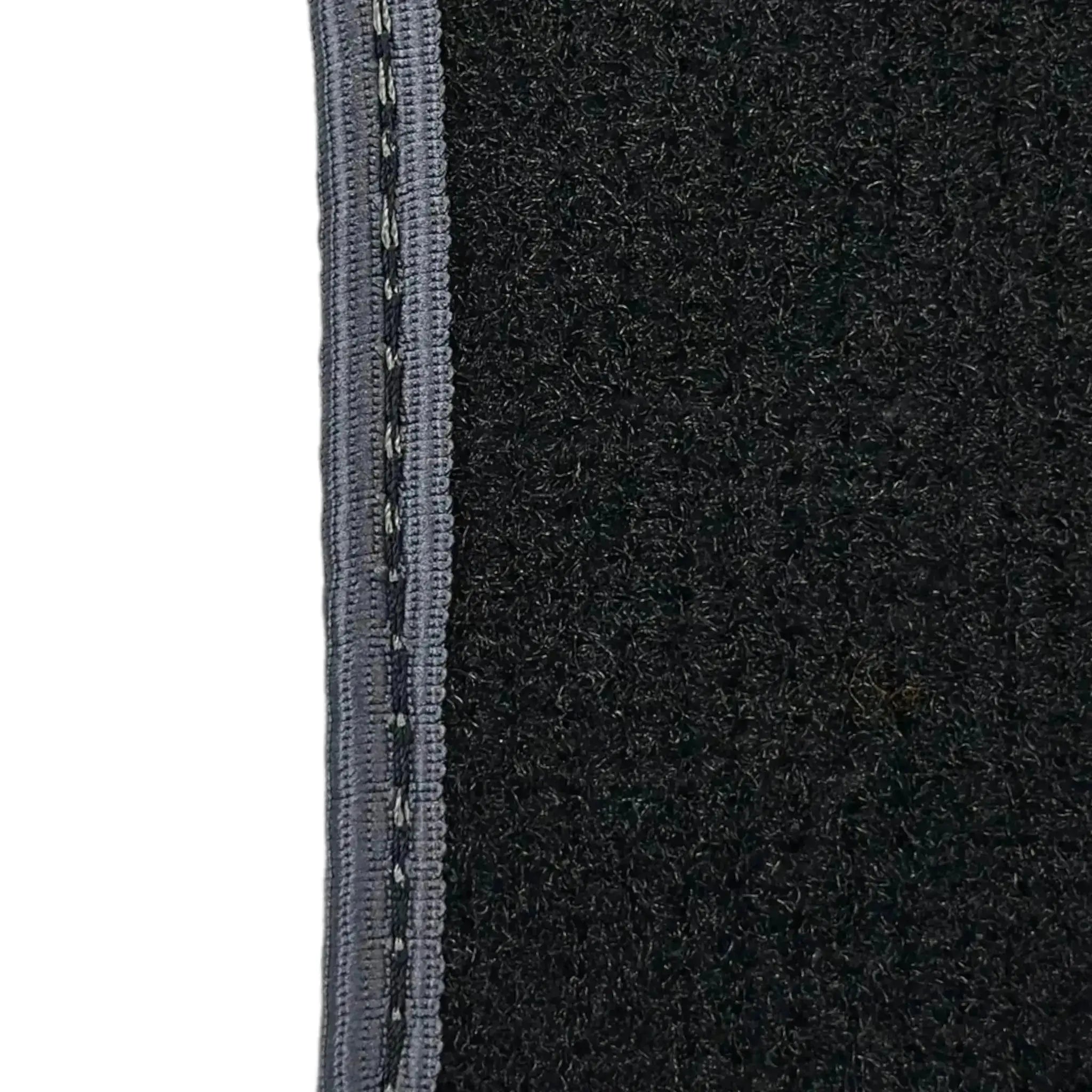 Black Floor Mats for Mini Cooper / One R56 (2007-2014) with Gray Trim