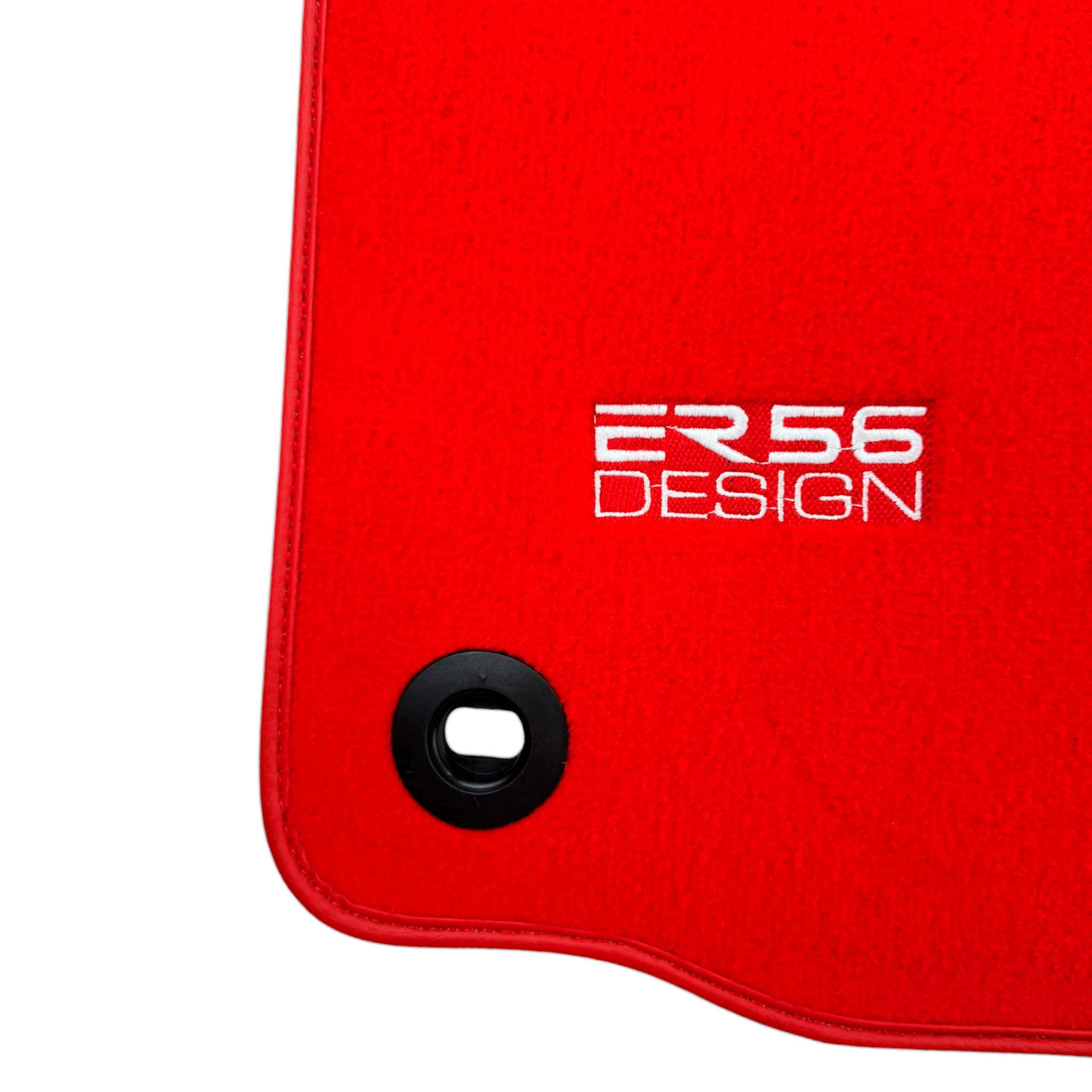 Red Floor Mats for Lexus RC-F (2015-2024) ER56 Design