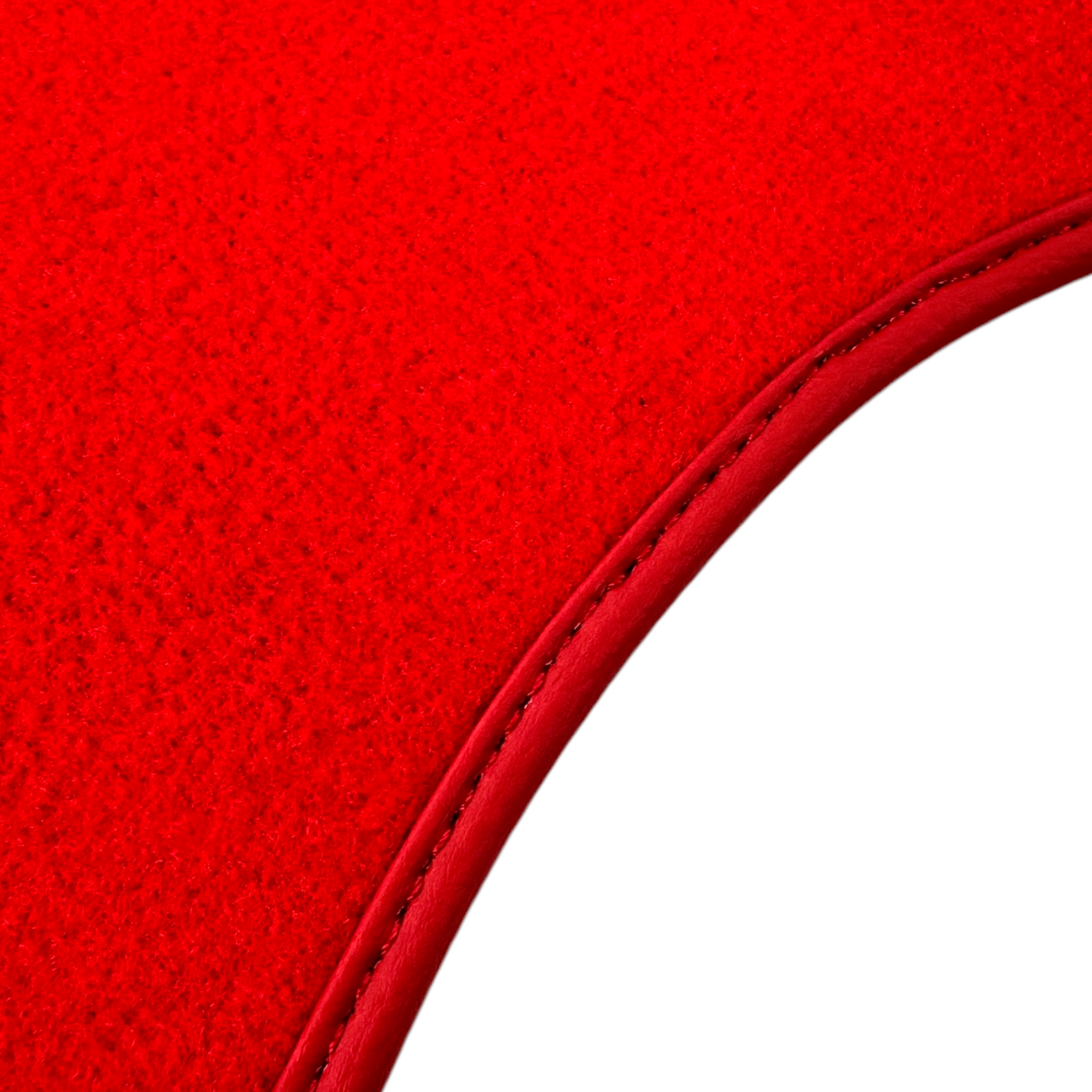 Red Floor Mats for Jaguar XF (2009-2015) Sedan - AutoWin