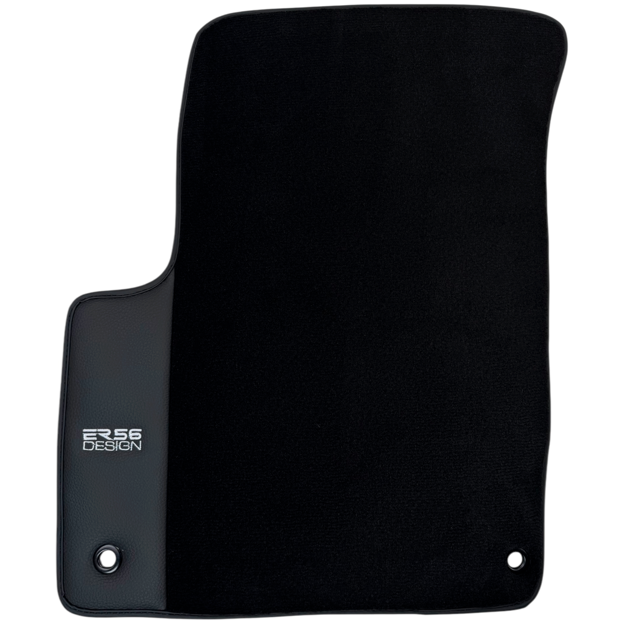 ER56 Design Black Floor Mats for Chrysler 300C (2011-2012) with Leather