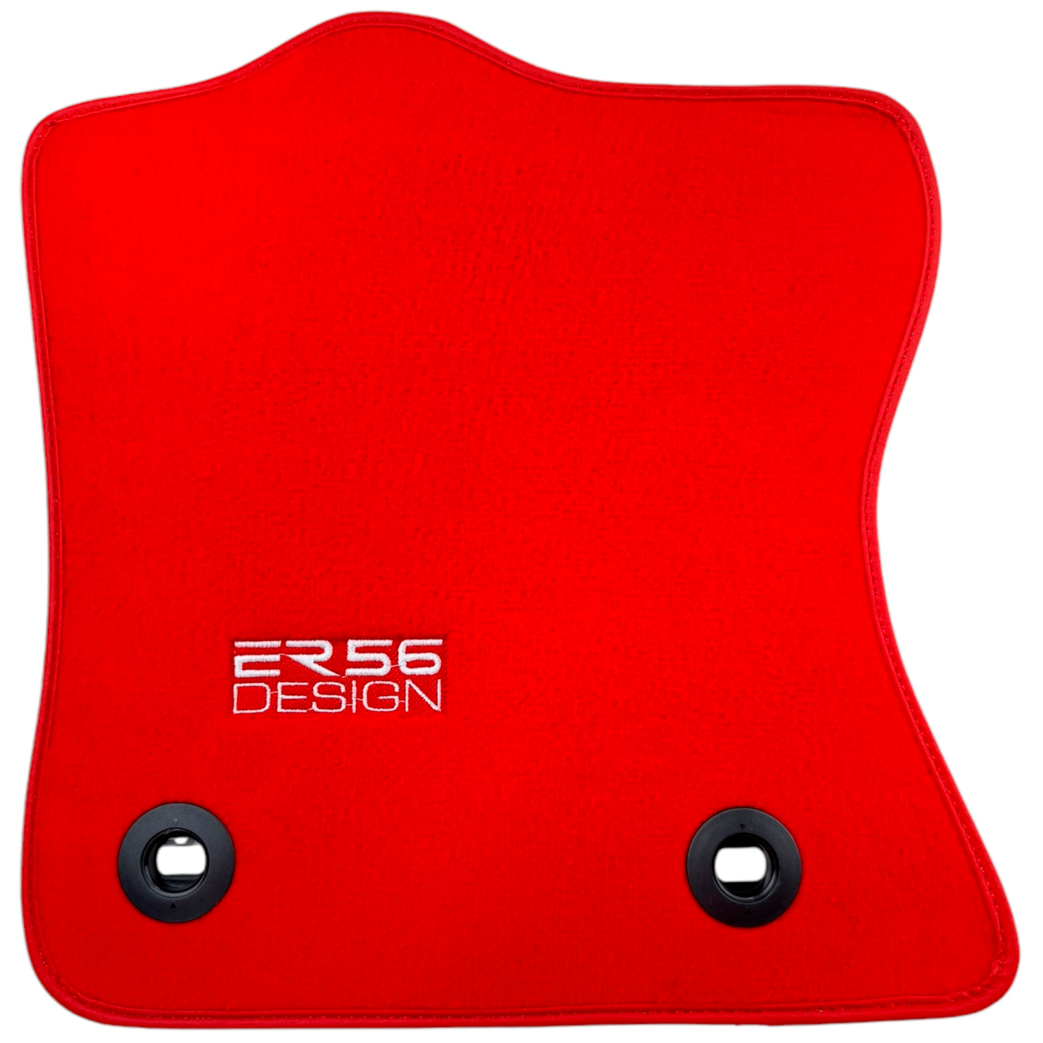 Red ER56 Design Floor Mats for Jaguar XF (2017-2021) Sportbrake