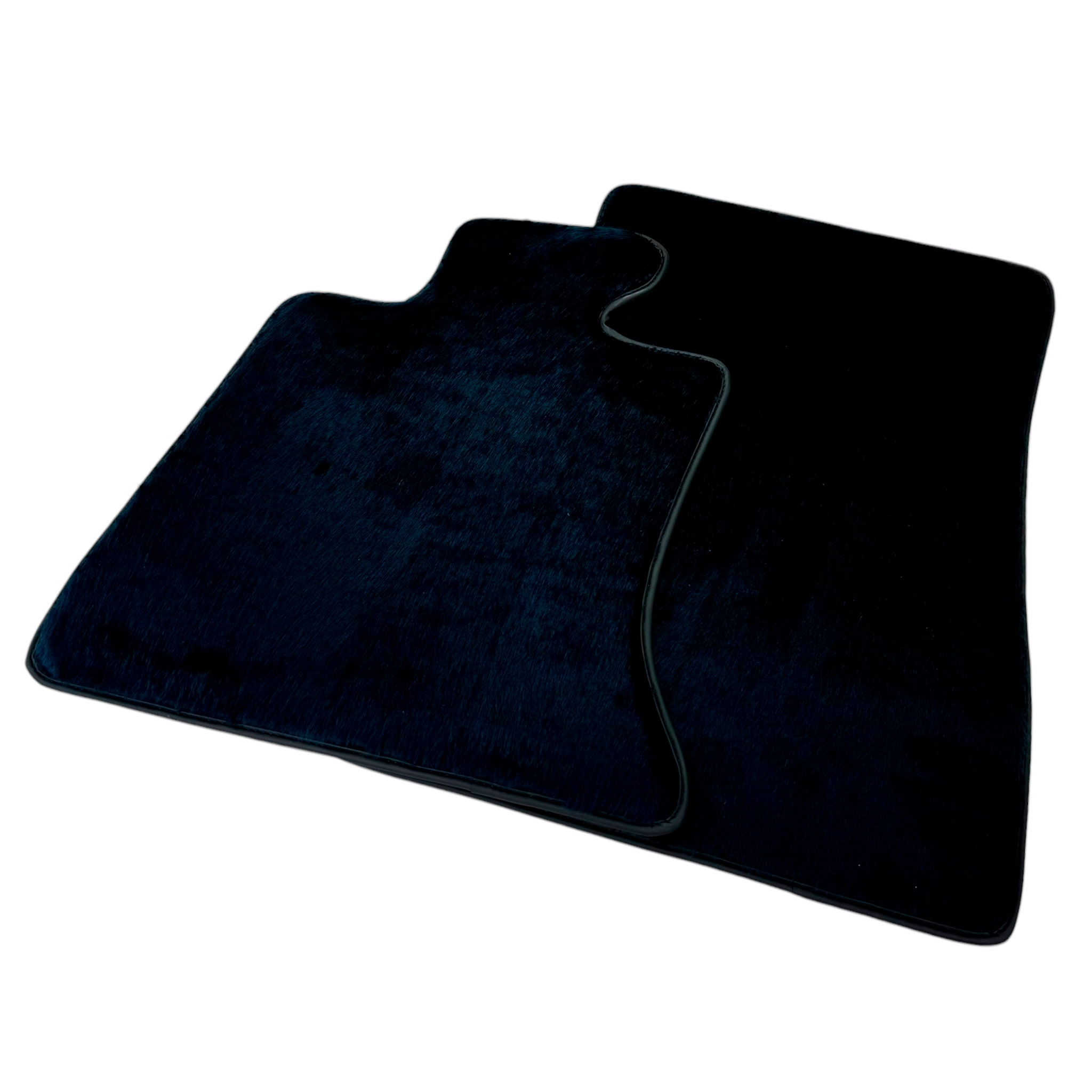 Dark Blue Sheepskin Floor Mats for Rolls-Royce Cullinan (2018-2023)