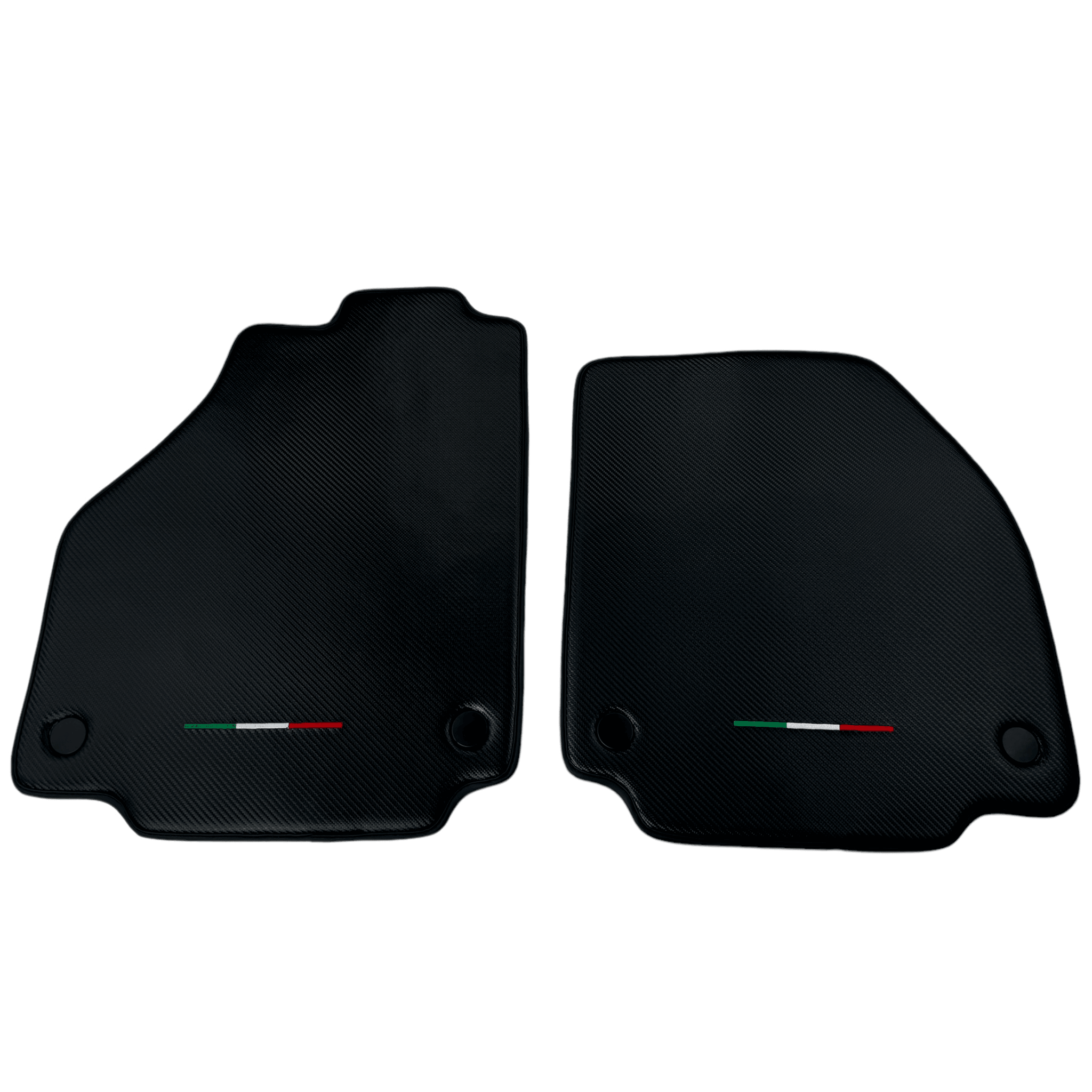 Floor Mats For Ferrari 488 GTB 2015-2022 Carbon Fiber AutoWin Brand Italian Edition