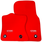 Red ER56 Design Floor Mats for Jaguar XF (2009-2015) Sedan