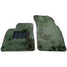 Genuine Light Green Sheepskin Floor Mats Bentley Arnage T (1998-2009) - AutoWin