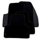 Black Floor Mats for Chevrolet TrailBlazer RG (2011-2024) with Leather | AutoWin - AutoWin