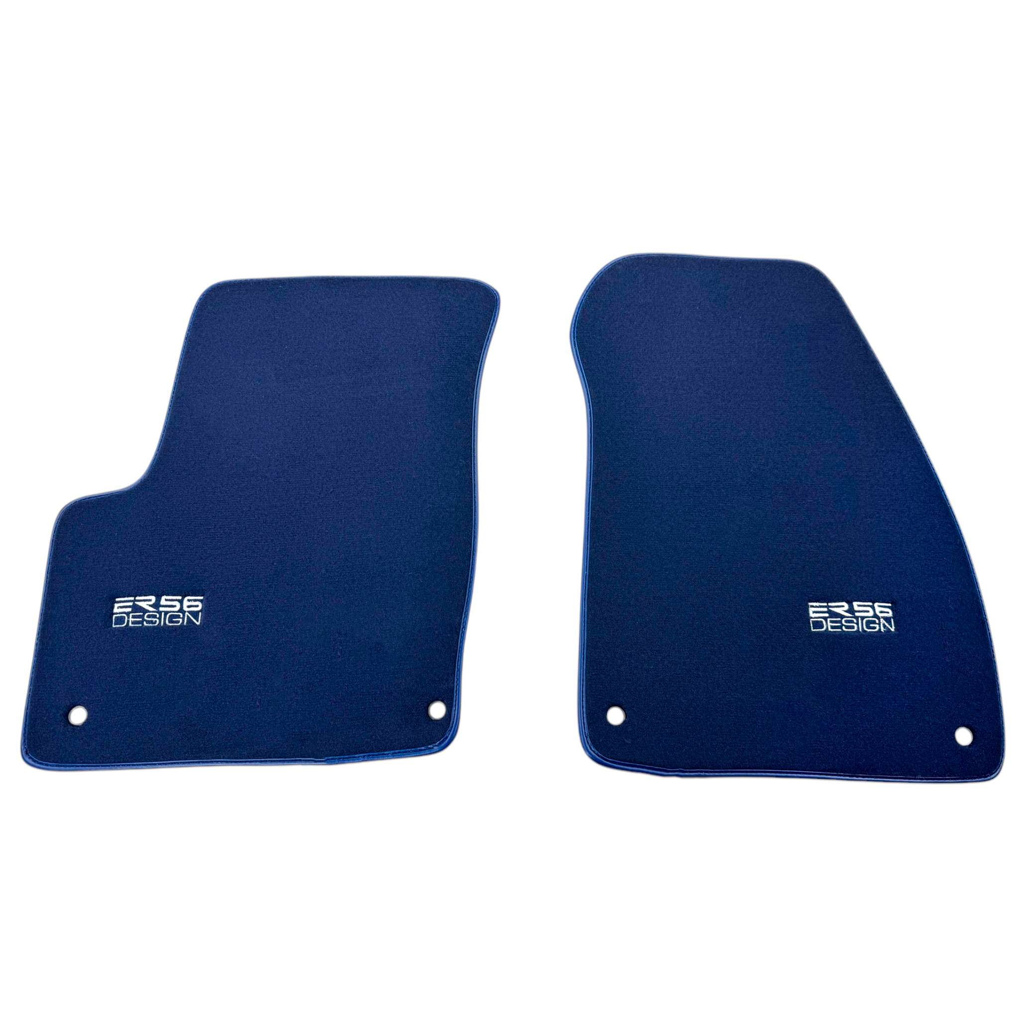 Dark Blue Floor Mats for Chevrolet Camaro Fifth Generation (2010-2015) by ER56 Design