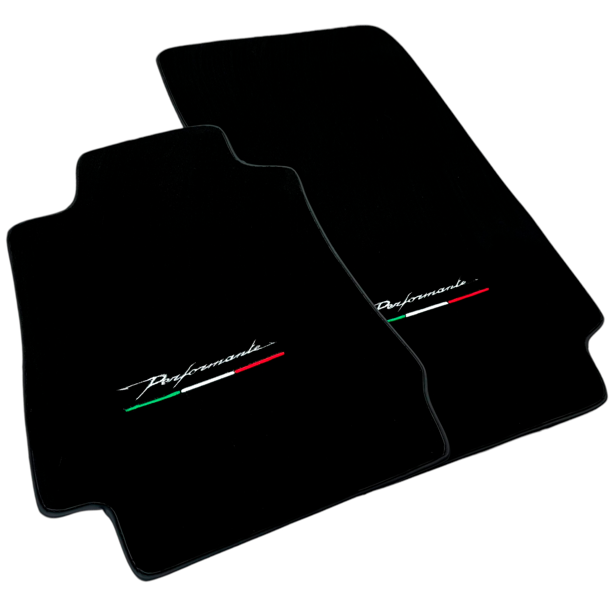 Customizable Black Floor Mats for Alfa Romeo 166 (2003-2007) - AutoWin