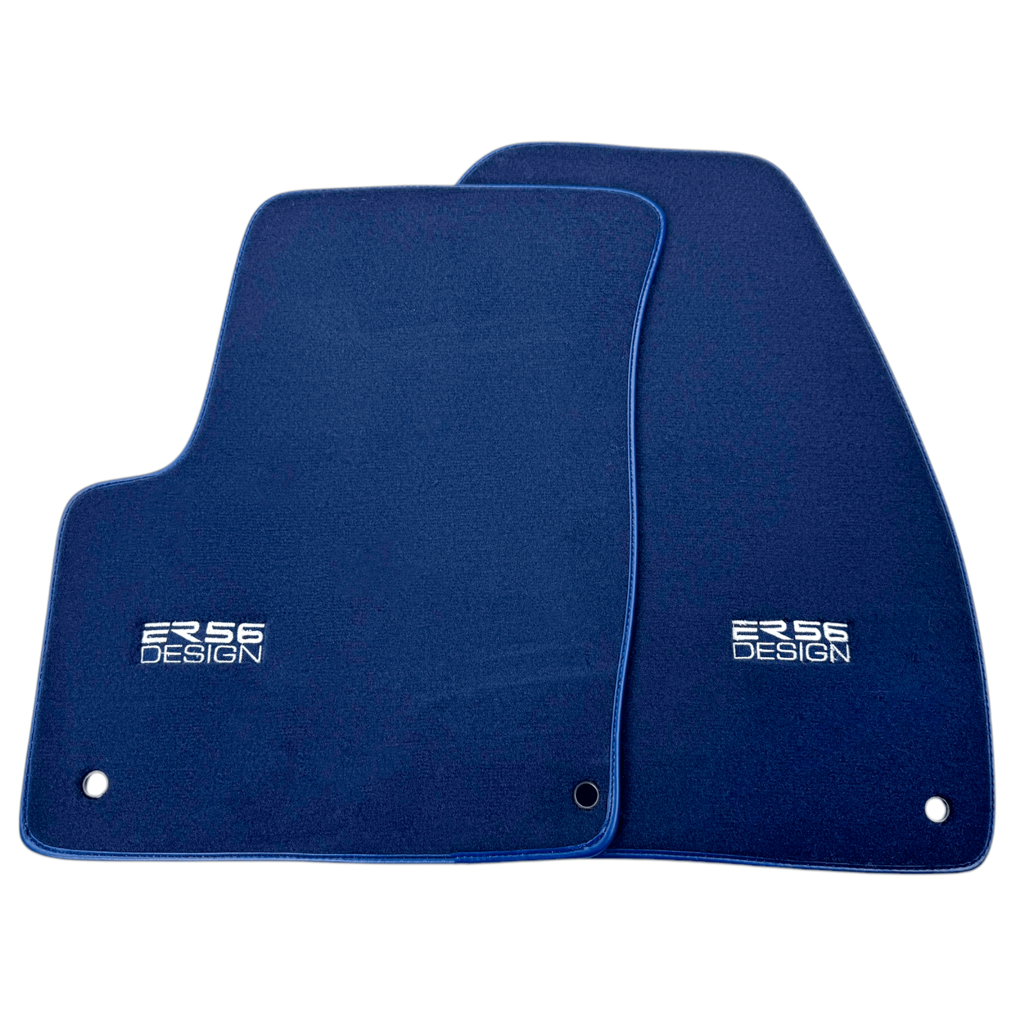 Dark Blue Floor Mats for Chevrolet Malibu Sedan (1997-2005) by ER56 Design