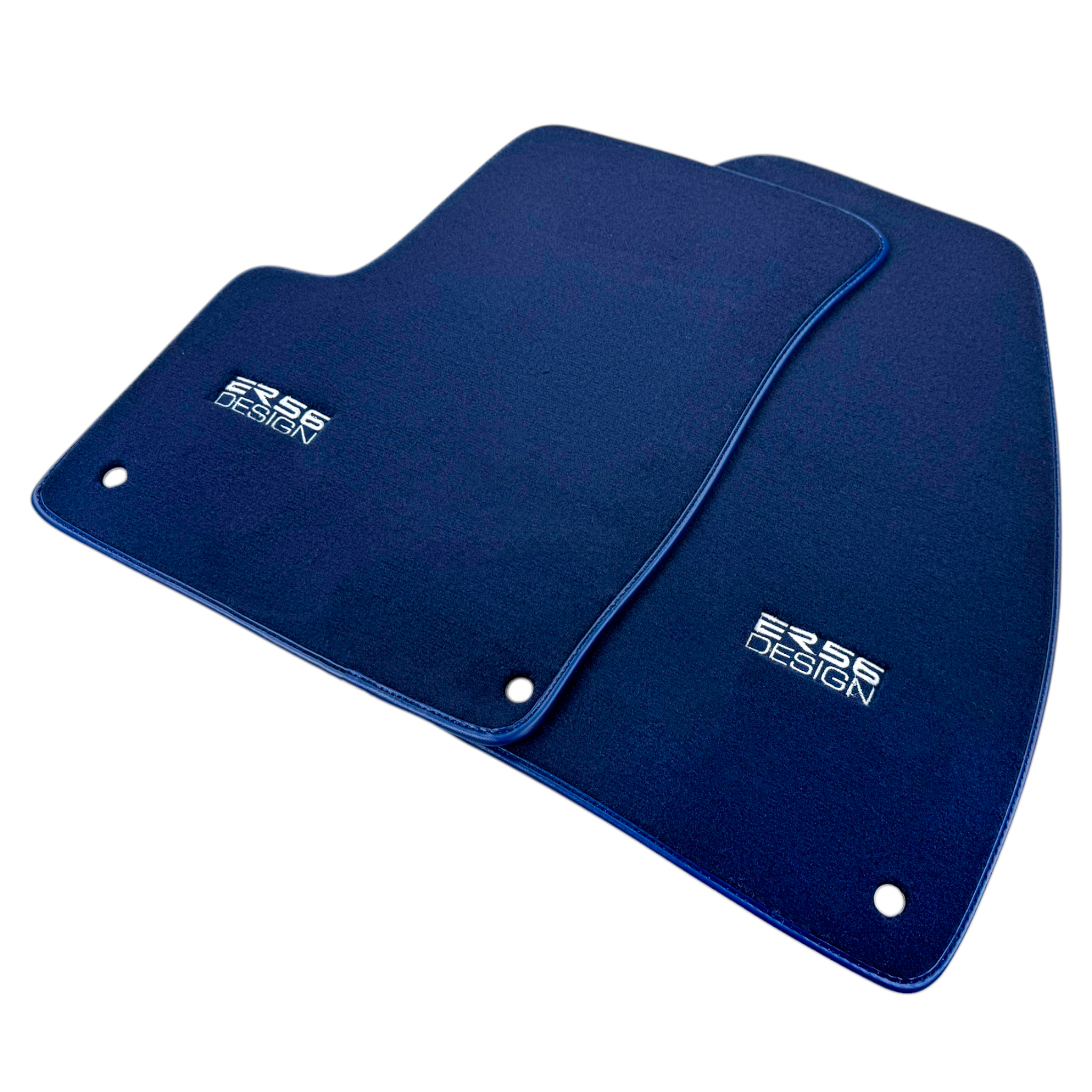 Dark Blue Floor Mats for Jeep Grand Cherokee WL (2023-2024) Plug-in Hybrid by ER56 Design