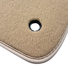 Beige Floor Mats for Range Rover Evoque (2011-2015) 3/5-Doors by ER56 Design