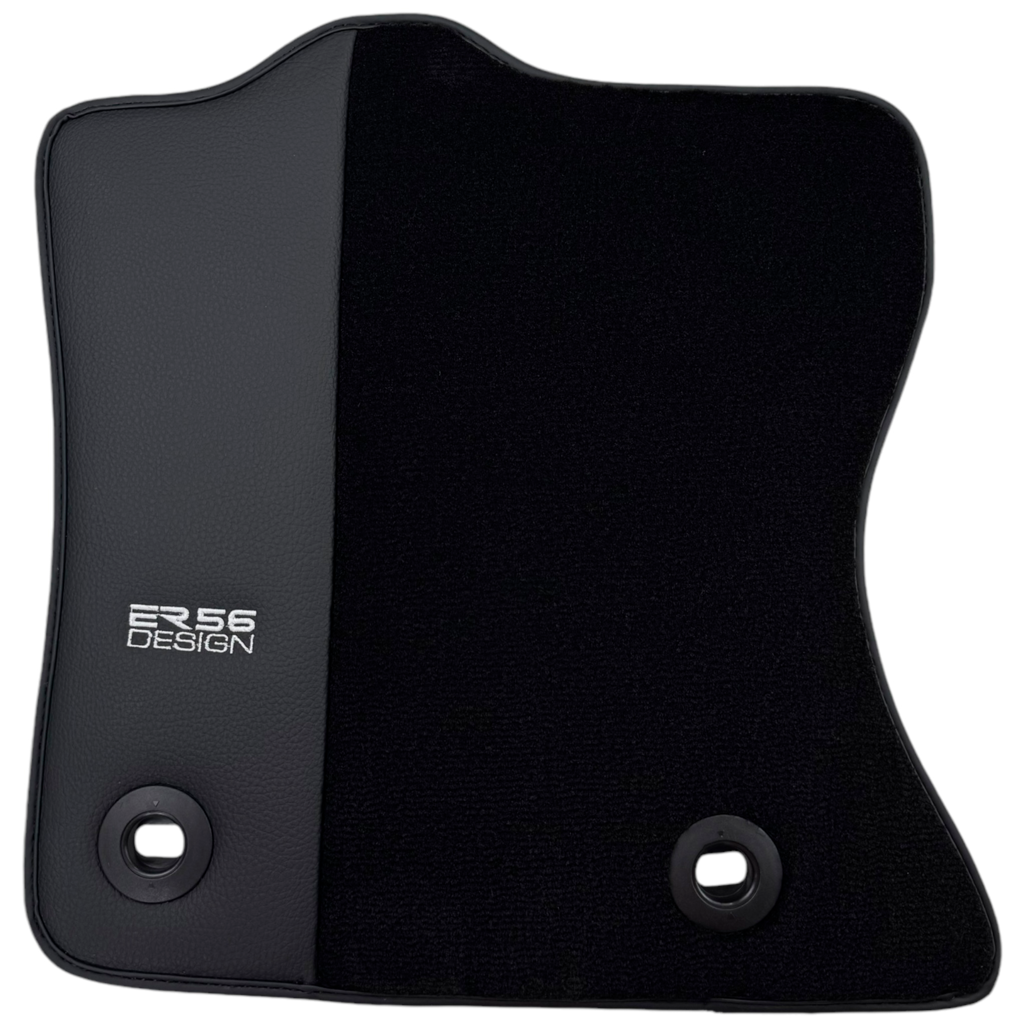 Black ER56 Design Floor Mats for Jaguar S-Type (2002-2008)