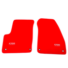 Red Floor Mats for Chevrolet Volt (2010-2023) by ER56 Design - AutoWin