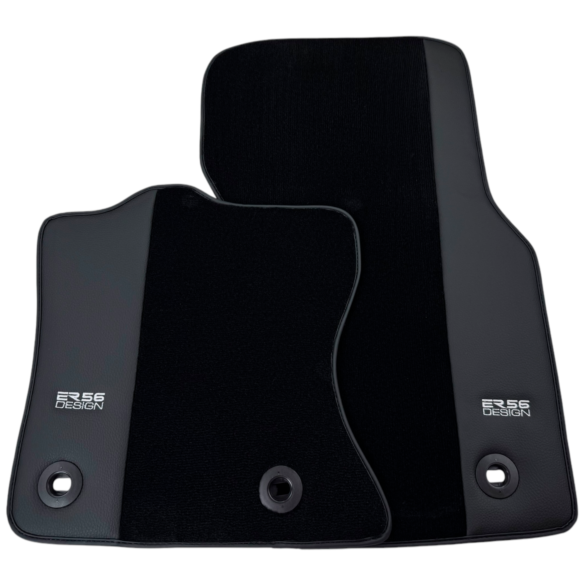 Black ER56 Design Floor Mats for Jaguar XJ (2003-2007)