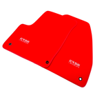 Red Floor Mats for Chevrolet Matiz Hatchback (2016-2024) by ER56 Design - AutoWin