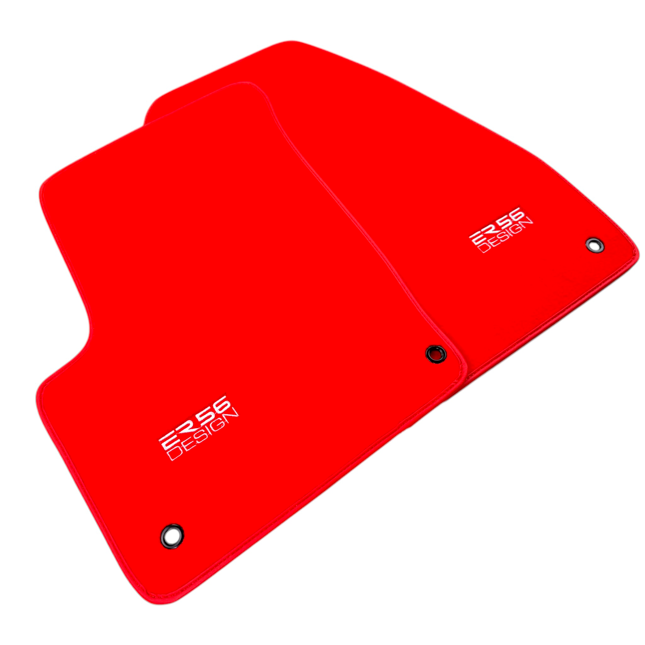 Red Floor Mats for Chevrolet Kalos (2002-2011) by ER56 Design - AutoWin