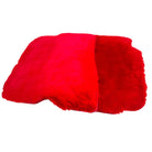 Red Sheepskin Floor Mats for Ferrari 812 GTS (2019-2023)