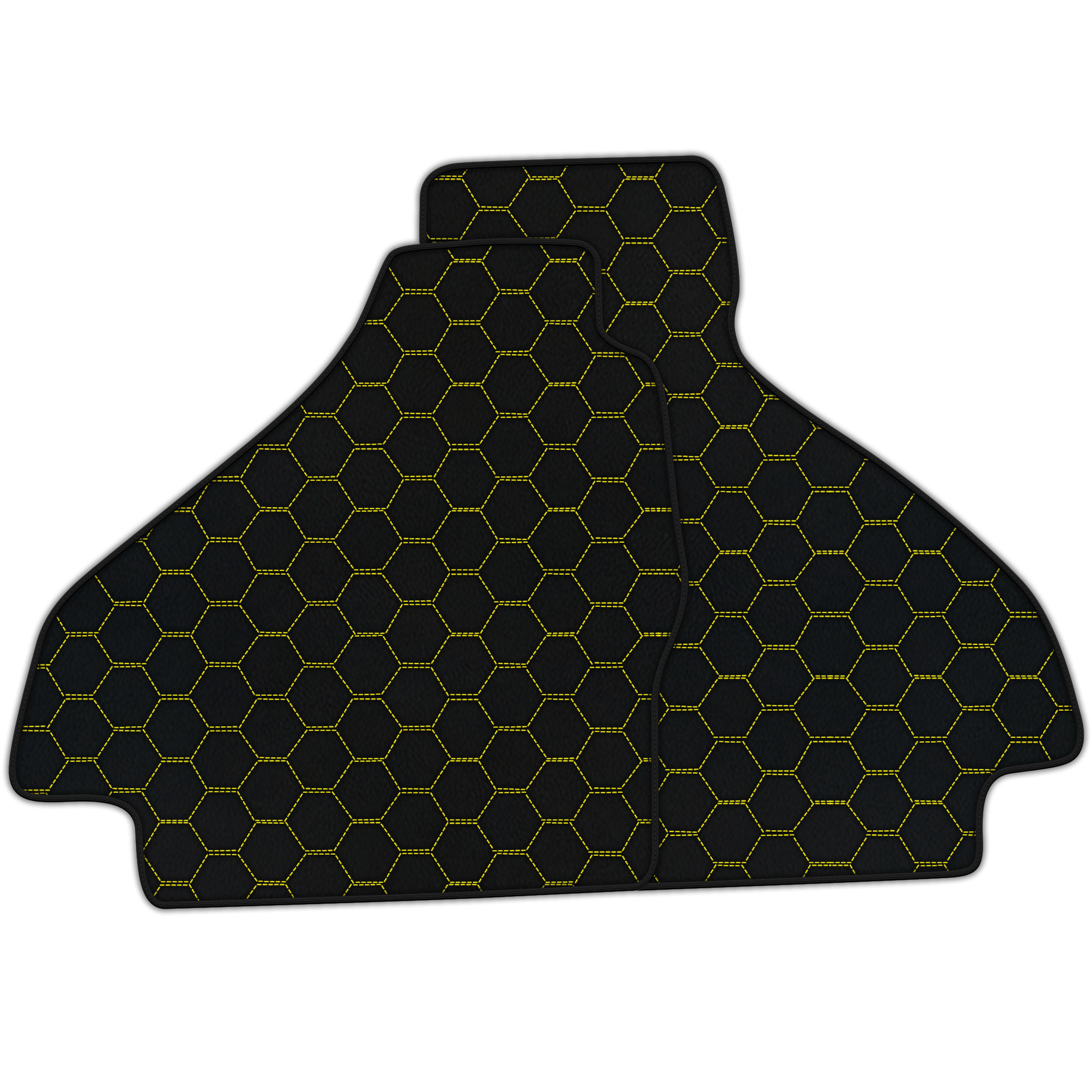 Customizable Symmetrical Hex Pattern Floor Mats for Ferrari 512 TR (1992-1994)