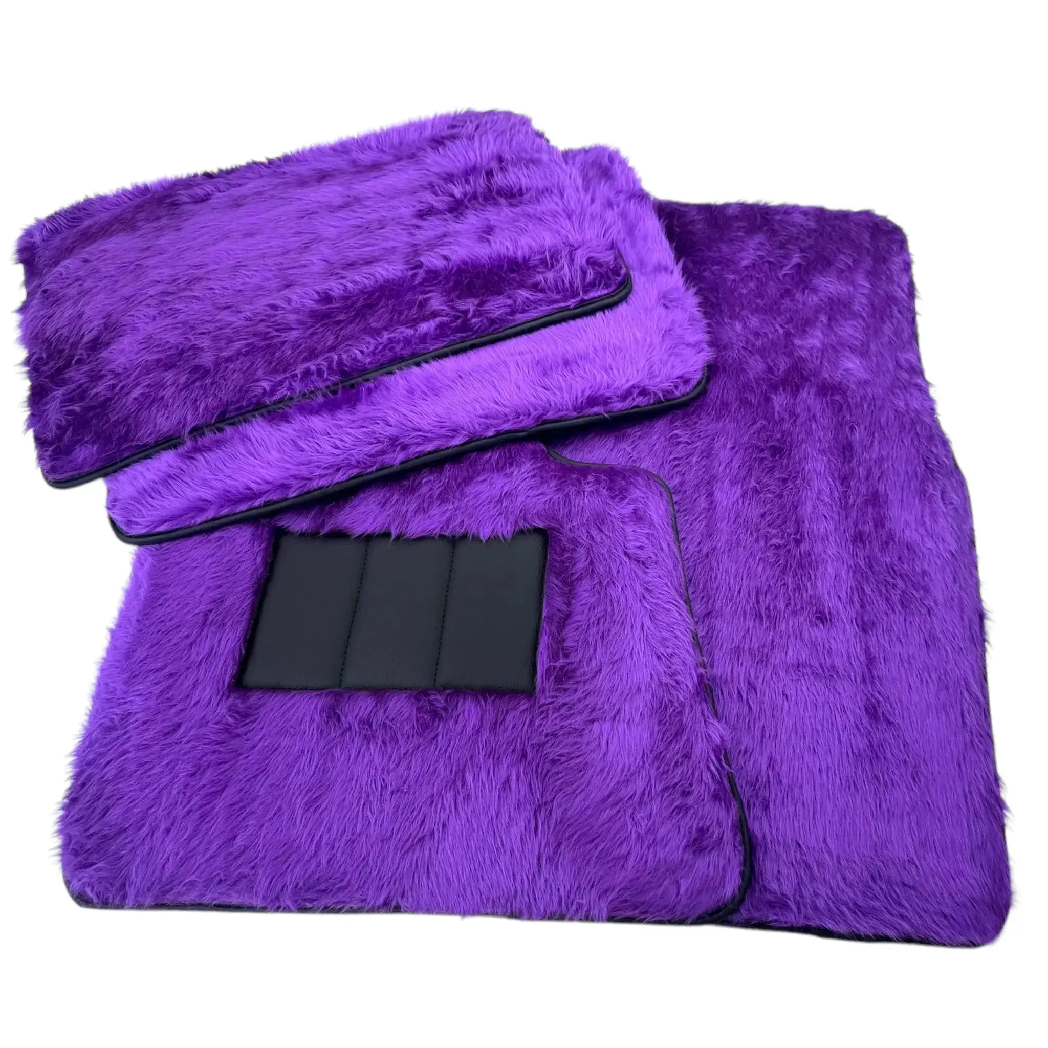 Purple Sheepskin Floor Mats for Rolls-Royce Cullinan (2018-2023)